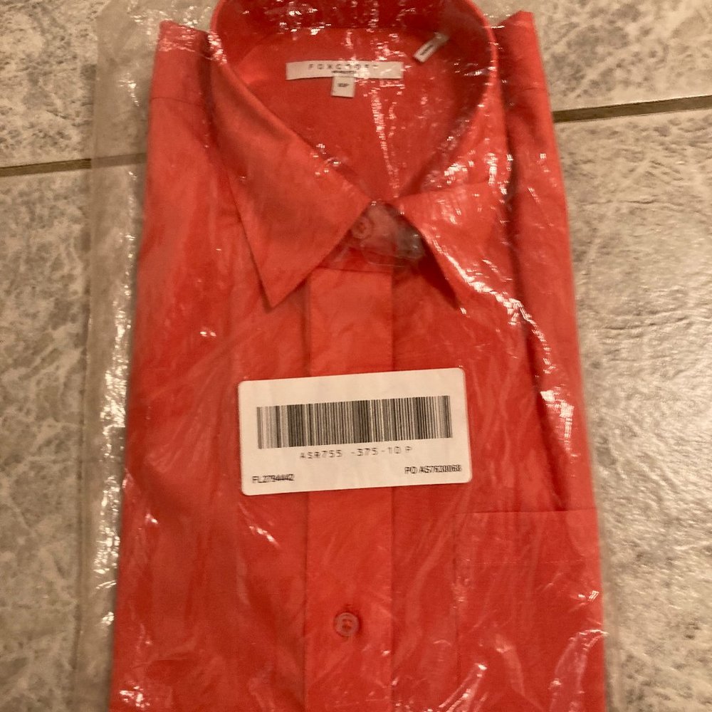 Foxcroft women's 10 P button shirt - Picture 2 of 2